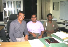 Photo Gallery with Dr. Kailash (director, ZSI) & Mr. Suranjan at Kolkata, India 11700776_10153432146569407_5378219697424934784_o